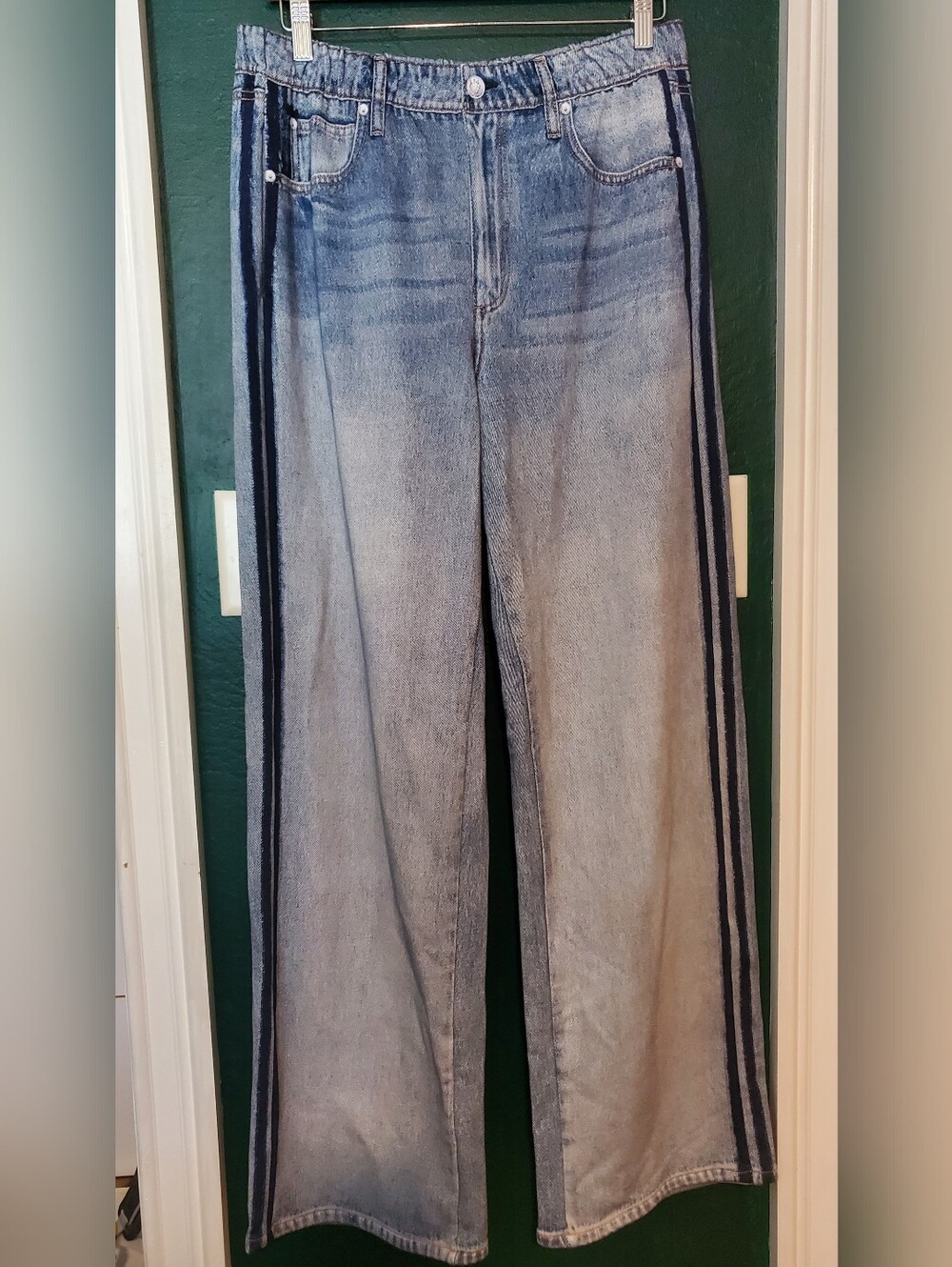 rag & bone Miramar Wide-leg Track Pant In Coney - Picture 9 of 13